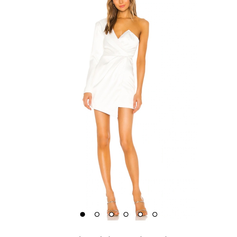 BRAND NEW! White One-Shoulder Dress